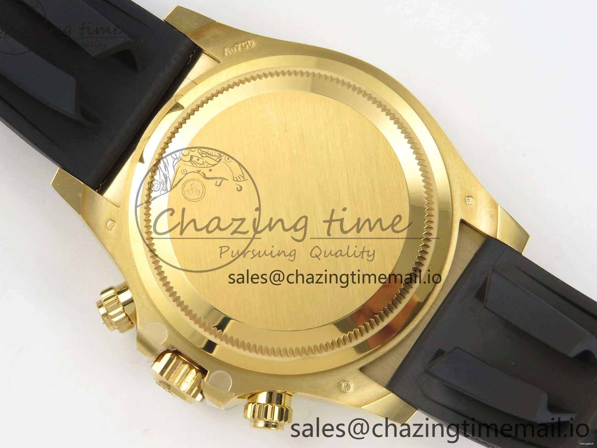 on Dial Daytona 1:1 YG Strap THBF Black SH4131 Edition Best 126518LN Oysterflex 0223